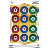 Birchwood Casey Pregame Star Burst Target 8-12X18 photo 1