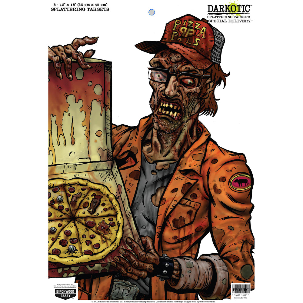 Birchwood Casey Darkotic Special Dlvry Target 8-12X18