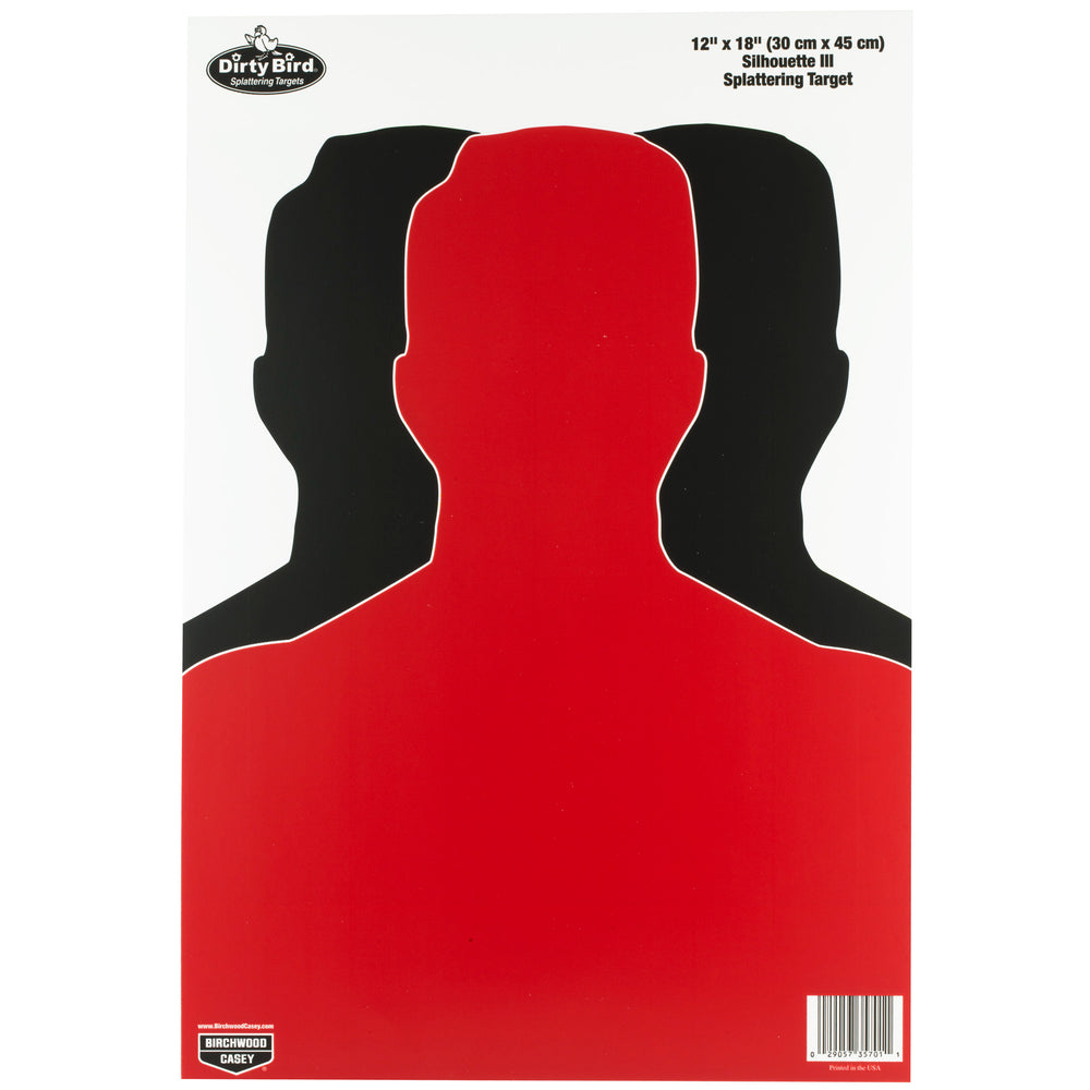 Birchwood Casey Dirty Bird Sil Iii Target 8-12X18