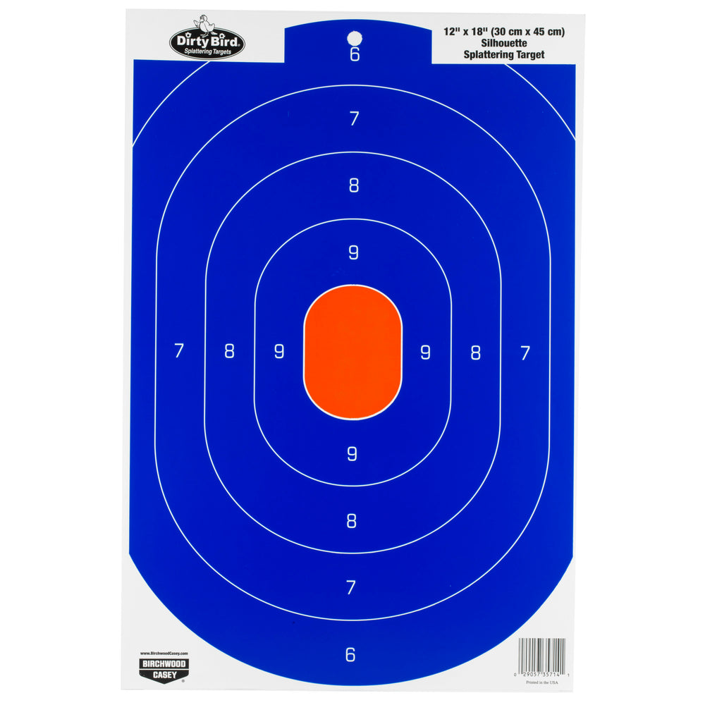 Birchwood Casey Dirty Bird Blued/Or Silhou 8-Pack