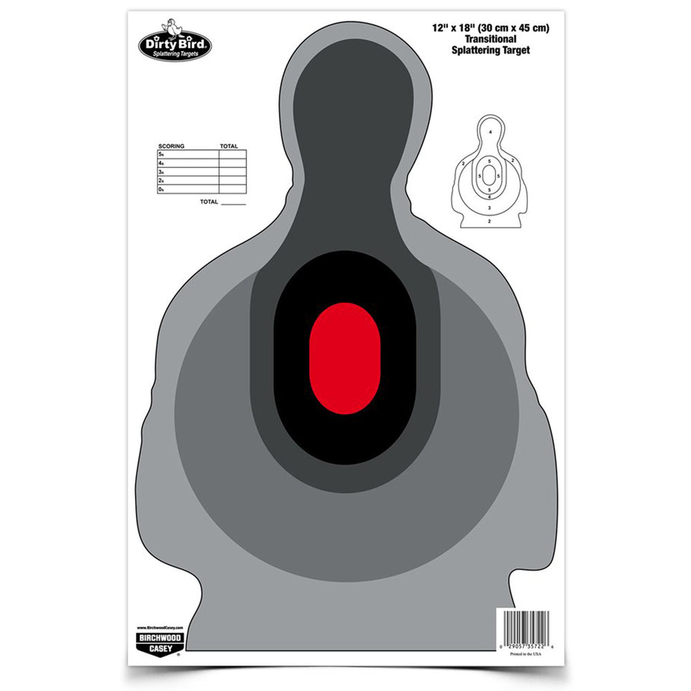 Birchwood Casey Dirty Bird Trnstnl Silhou 8-Pack