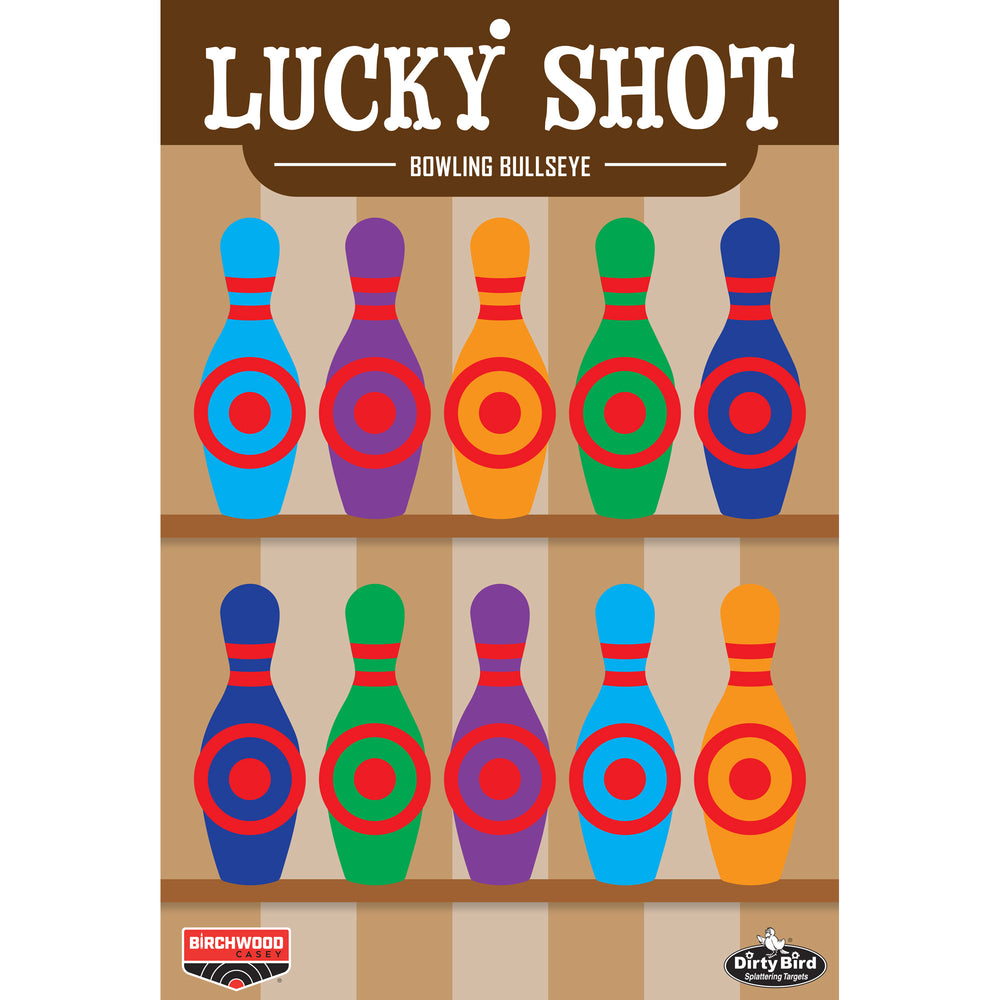 Birchwood Casey Dirty Bird Luck Shot Bowling 6-Pack