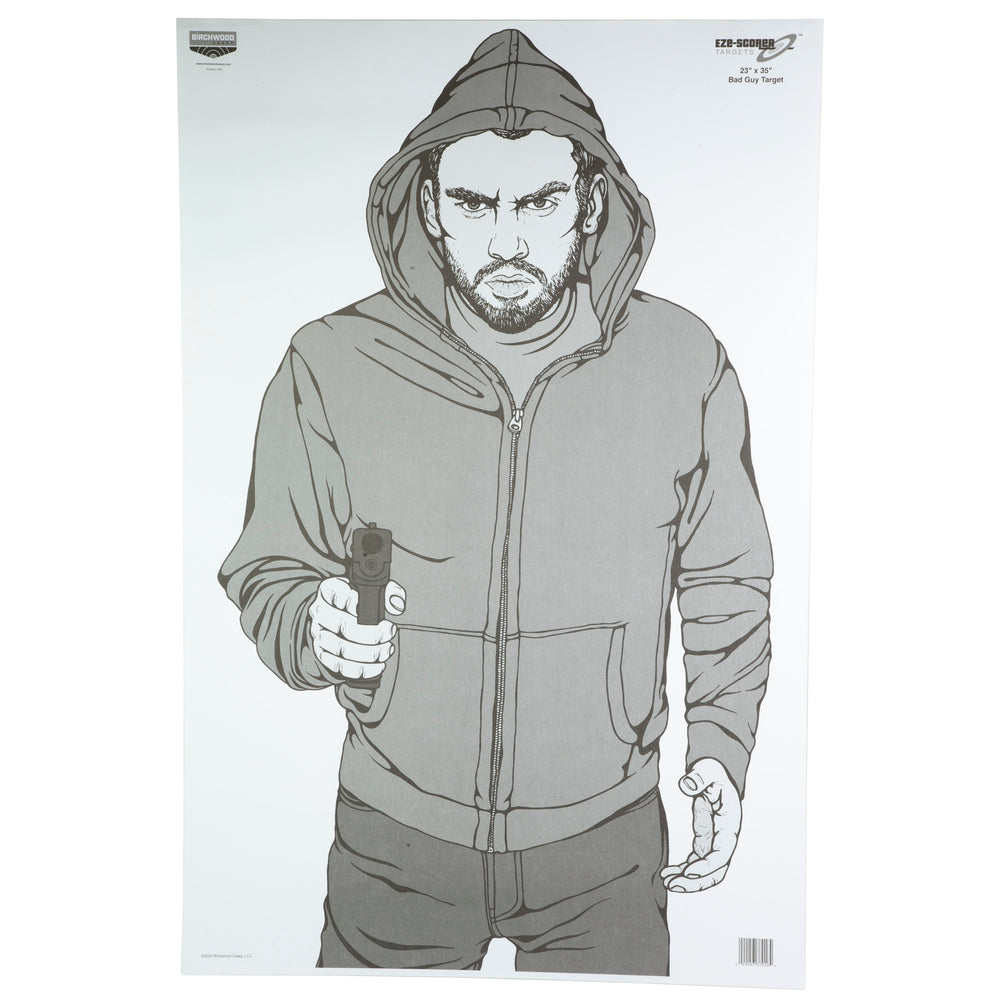 Birchwood Casey Eze-Scorer BAD Guy Target 100-23X35