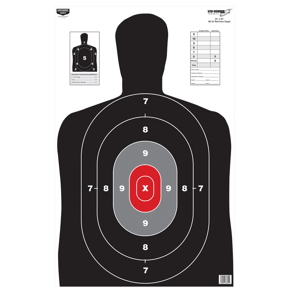 Birchwood Casey Eze-Scorer BC27 Red TGT100-23X35
