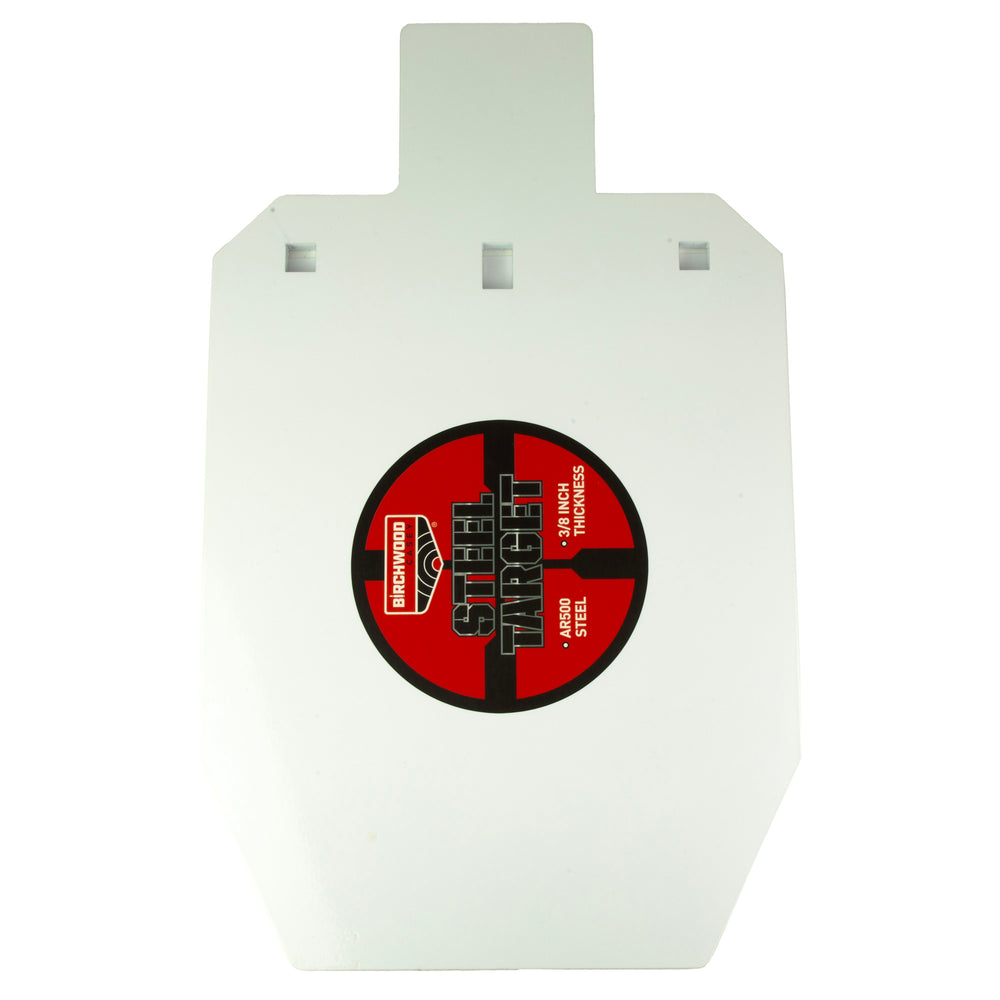 Birchwood Casey 2/3 IPSC Silhouette Target White