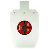 Birchwood Casey 2/3 IPSC Silhouette Target White photo 1