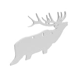 Birchwood Casey AR500 3/8 Silhouette ELK White photo 1