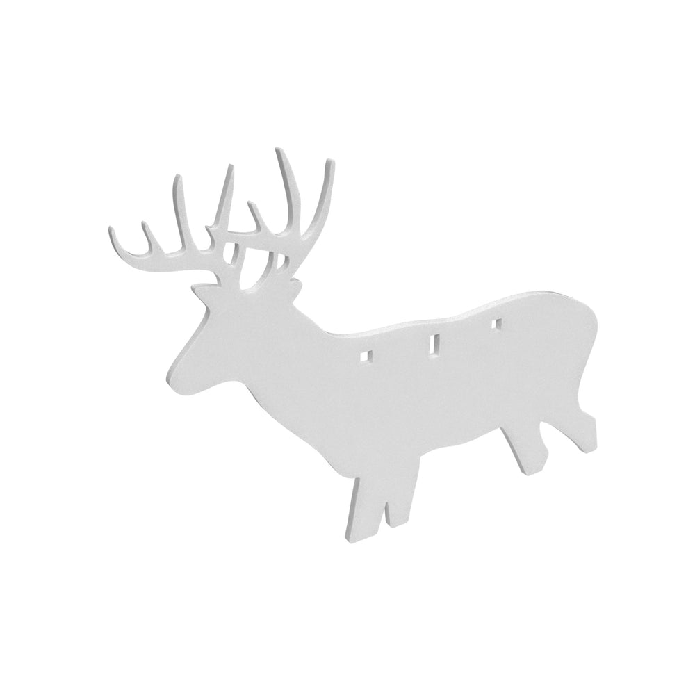 Birchwood Casey AR500 3/8 Silhouette Deer White