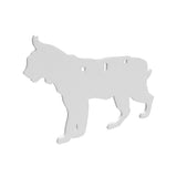 Birchwood Casey AR500 3/8 Silhouette Bobcat White photo 1