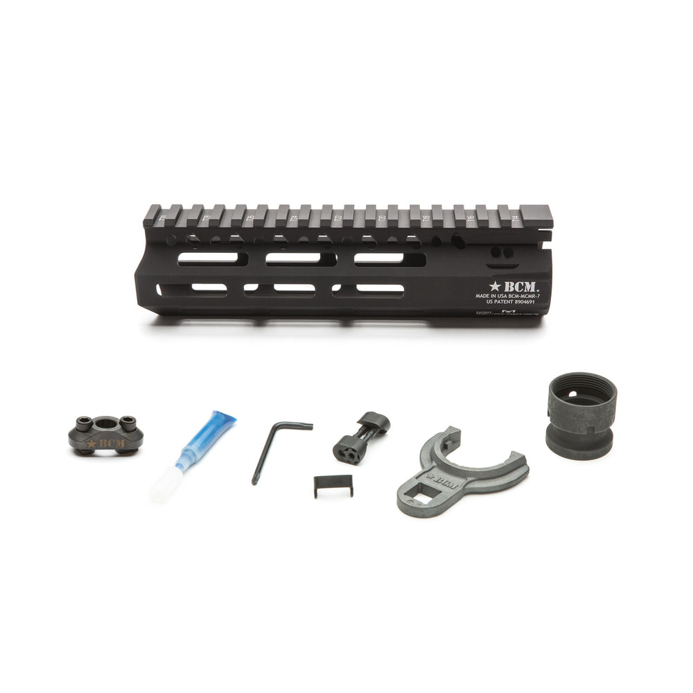 BCM Gunfighter MCMR Rail 556 7 Black M-LOK
