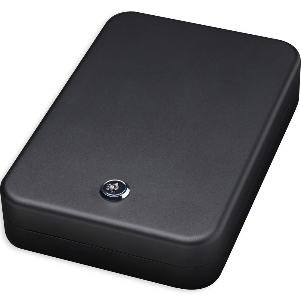 Bulldog Personal Safe W/Key Lock Black