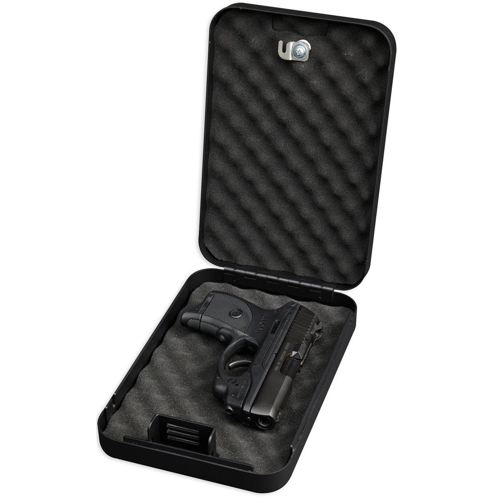 Bulldog Personal Safe W/Key Lock Black