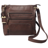 Bulldog Large Cross Body Purse Brown photo 1