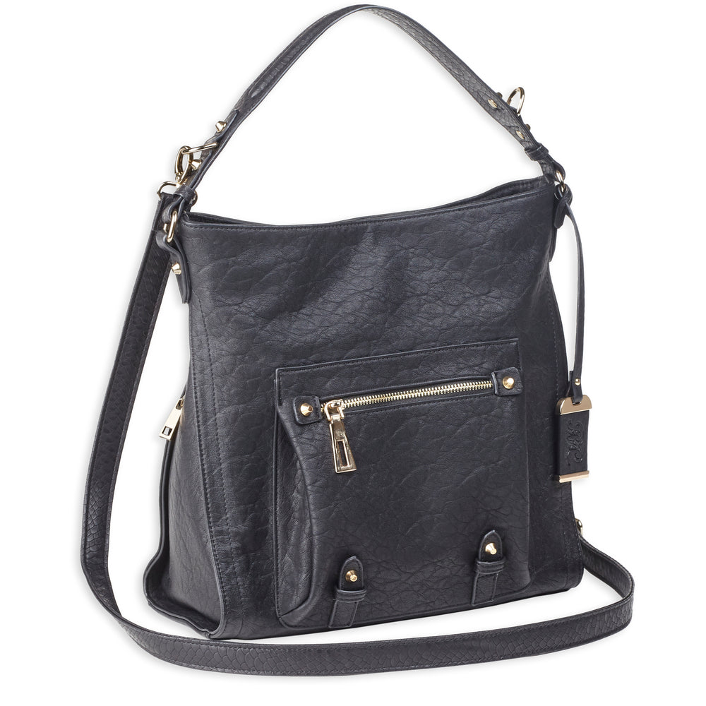 Bulldog Hobo Anna Purse Black