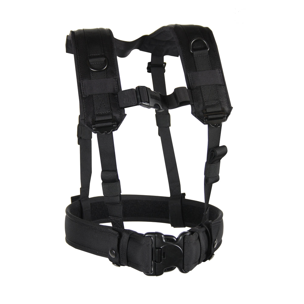 Blackhawk Loadbearing Suspenders/HRNS Black · S1BK