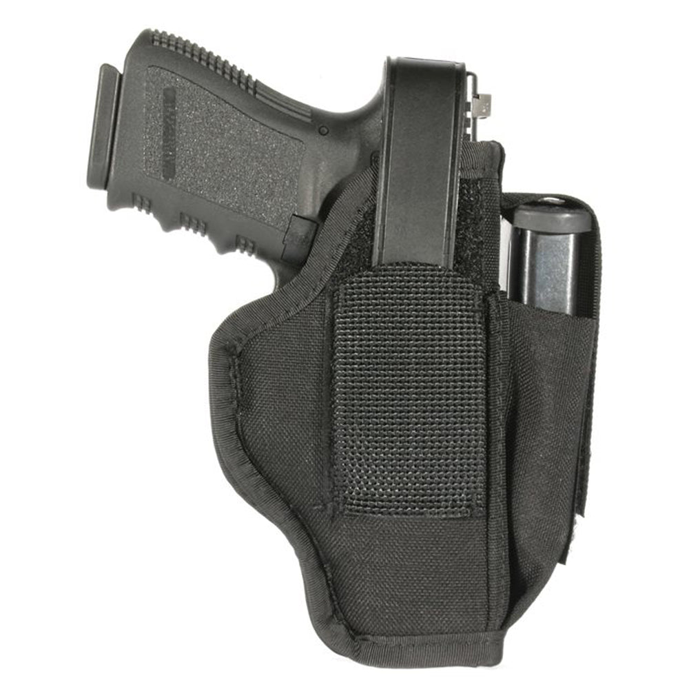 Blackhawk Ambidextrous Holster with Mag Size 6 Black · 06BK