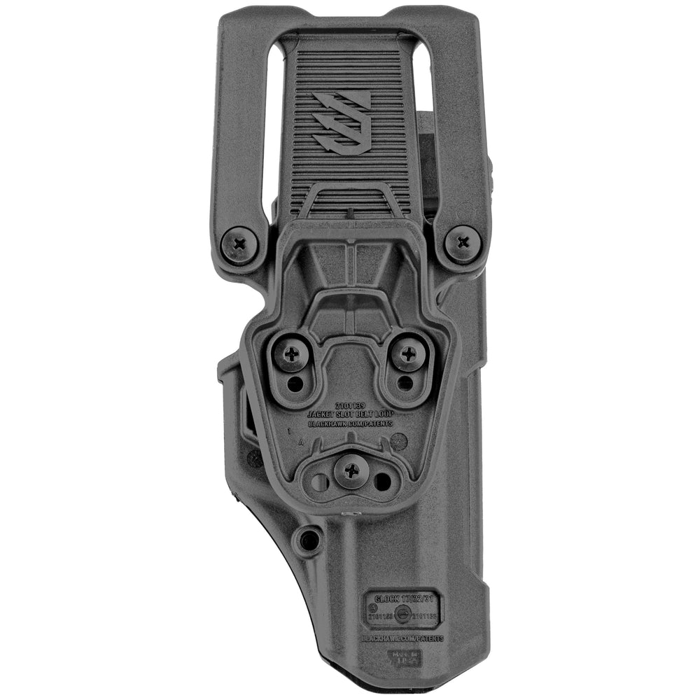 Blackhawk T-Ser L2D For Glock 17/19 Black Left-Hand
