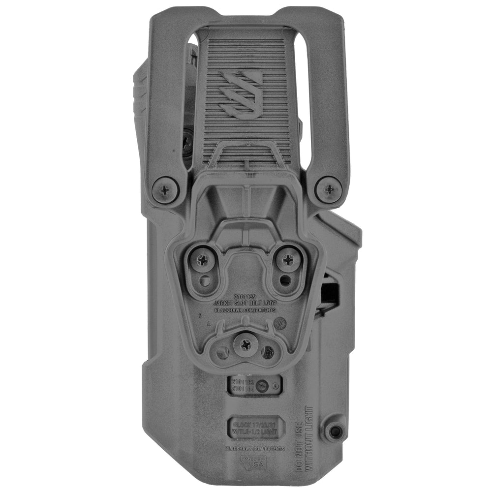 Blackhawk T-Ser L2D For Glock 17/TLR1/2 Black Right-Hand