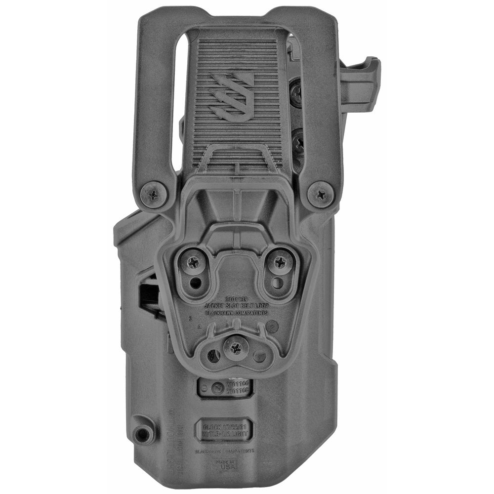 Blackhawk T-Ser L3D For Glock 17/TLR1/2 Black Left-Hand