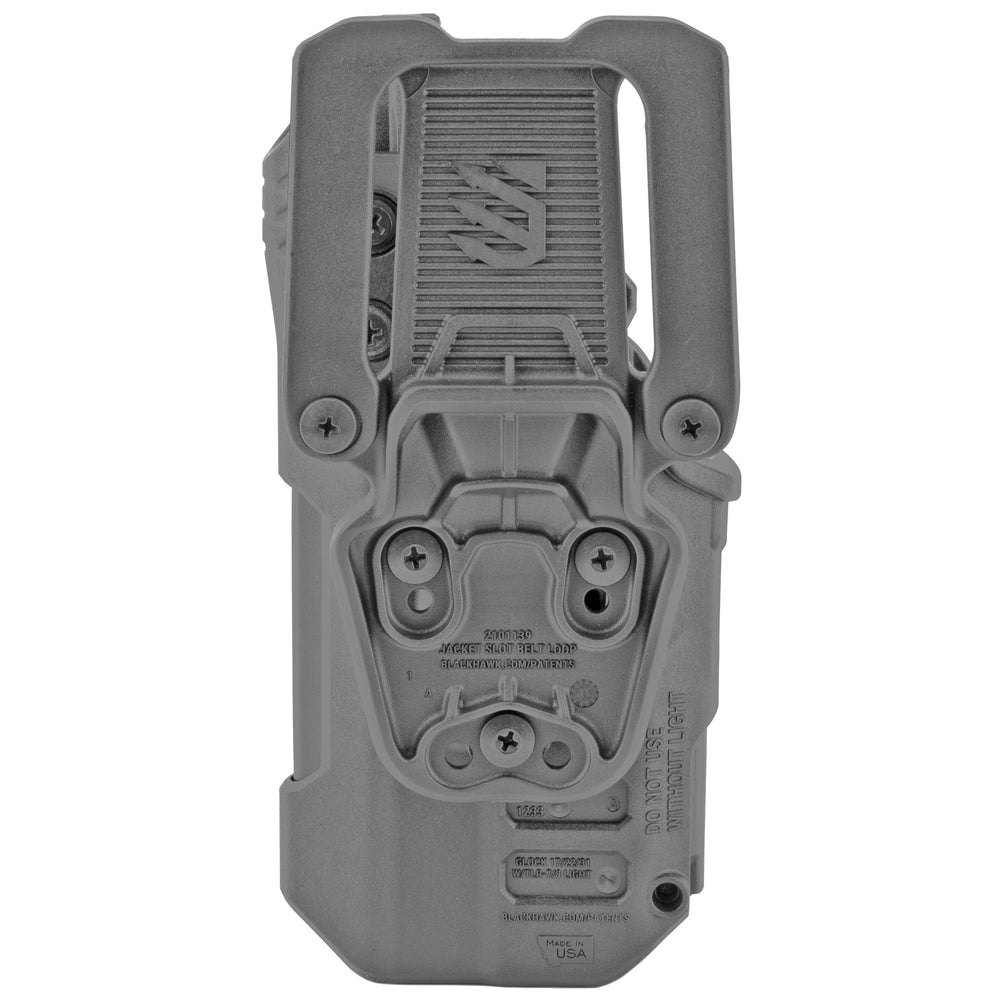 Blackhawk T-Ser L3D For Glock 17/TLR7 Black Right-Hand