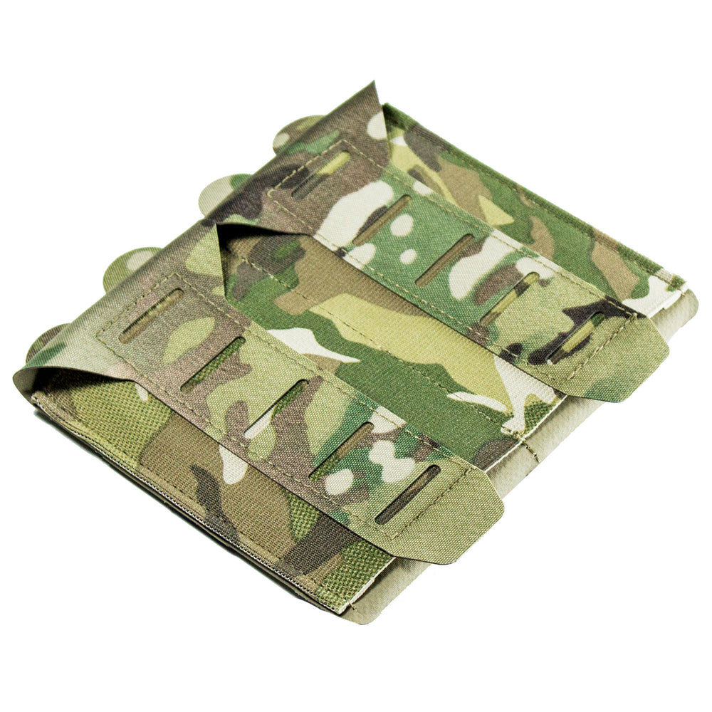 Blue Force Stock 10-Speed Double M4 Magazine Pouch Multicam