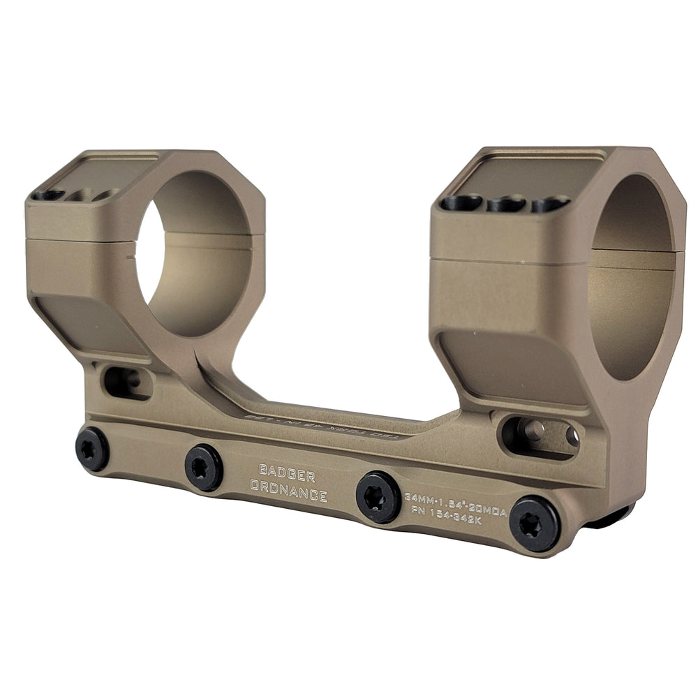Badger Comm Max 34mm 1.54 20MOA Tan