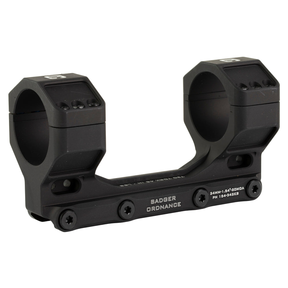 Badger Comm Max 34mm 1.54 20MOA Black