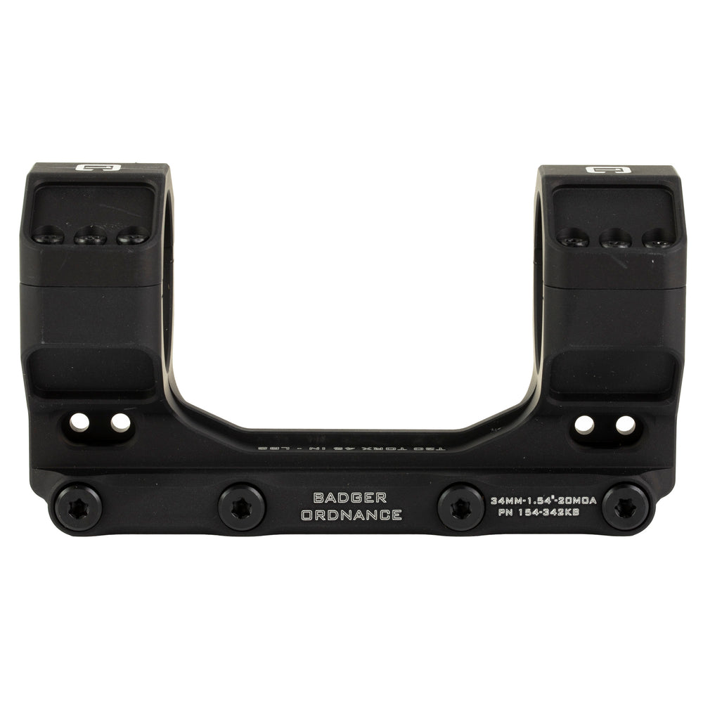 Badger Comm Max 34mm 1.54 20MOA Black