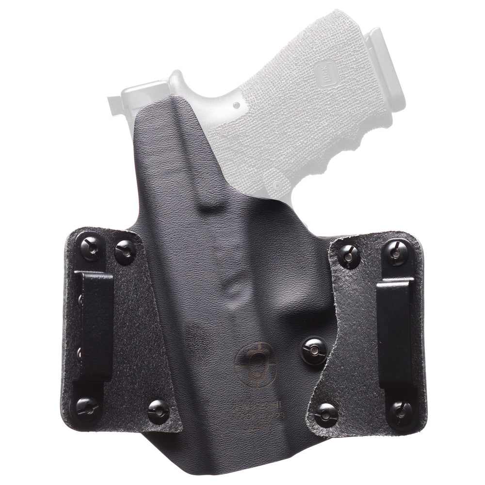 Black Point Leather Wing For Glock 19 Right-Hand Black