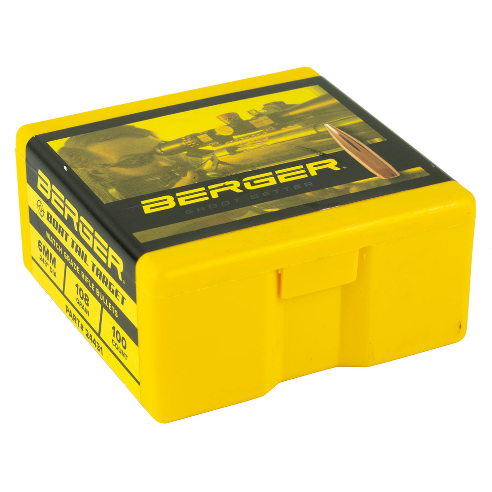 Berger .243 108G Target Bluetooth 100-Count