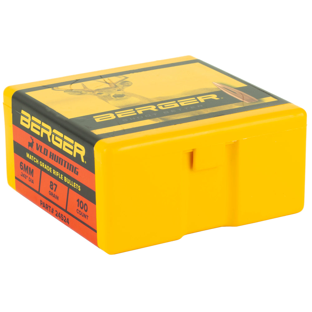 Berger .243/6mm 87G LD Hunting 100-Count