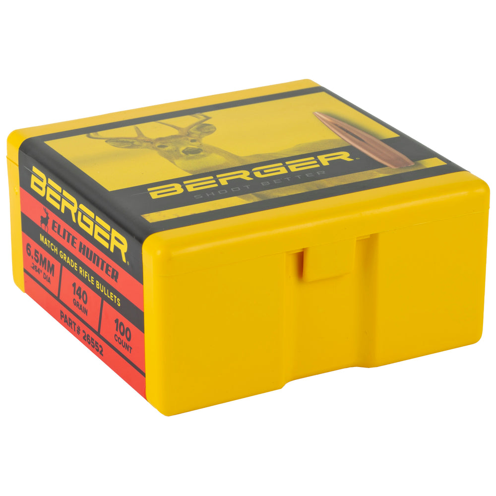 Berger 6.5mm 140G Elite Hunter 100-Count