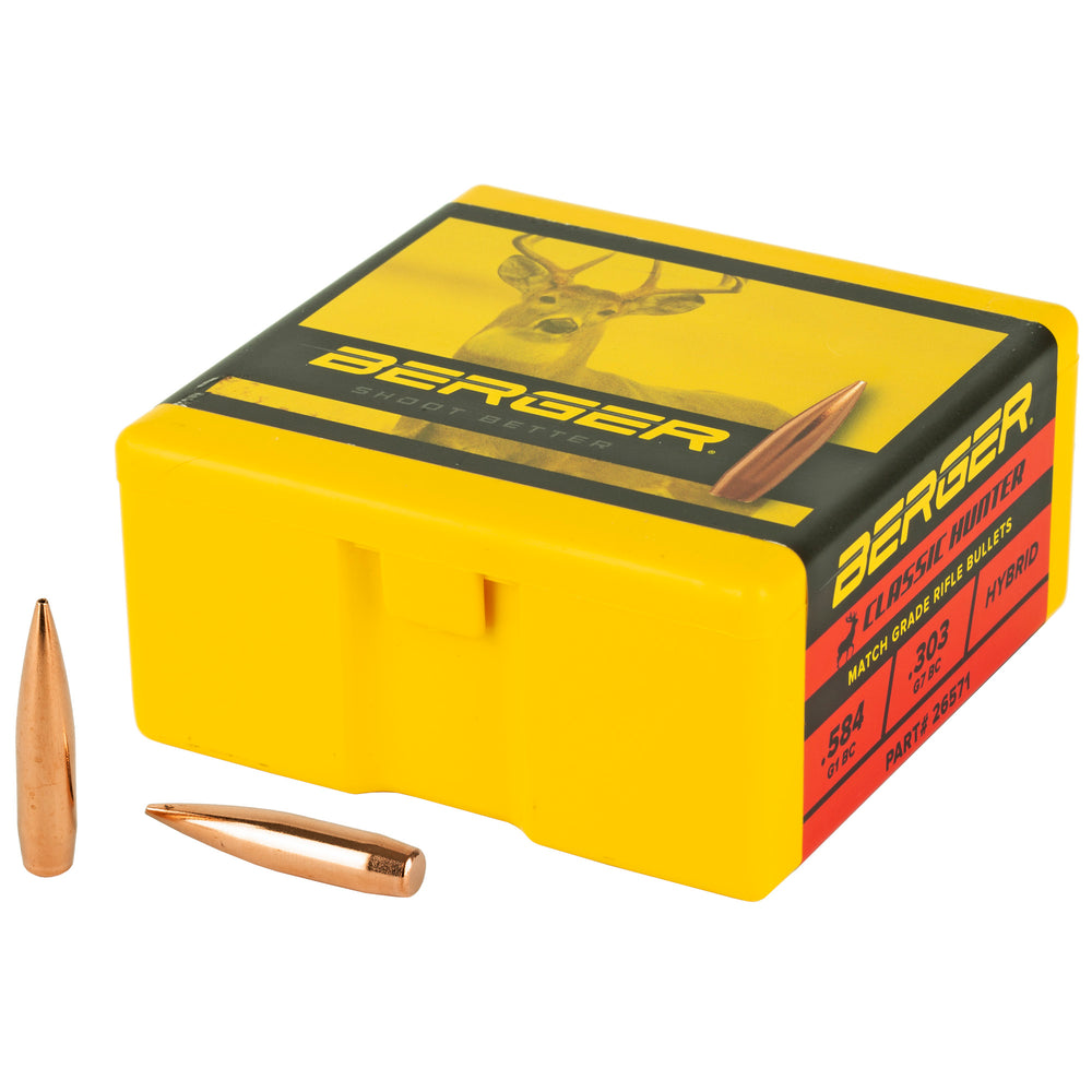 Berger .264 135G Clasc Hunter 100-Count