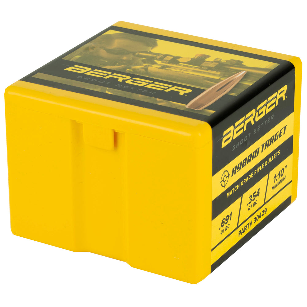 Berger .30 215-Grain Hybrid Target 100-Count