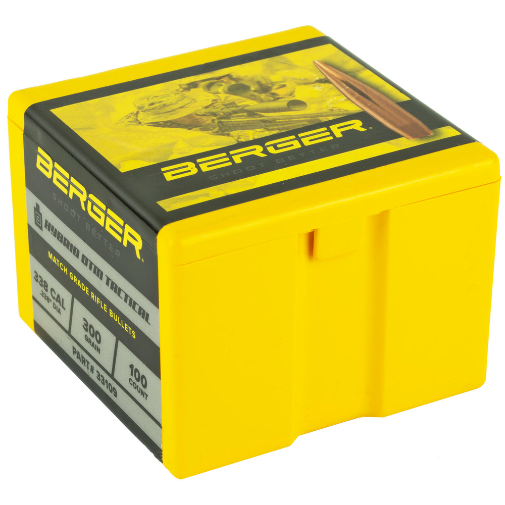 Berger .338 300G Tactical 100-Count
