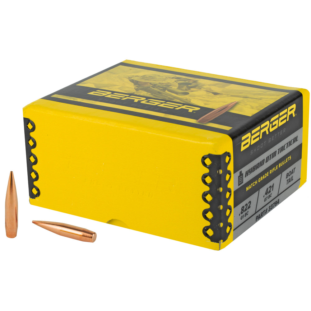 Berger .338 300-Grain Hybrid Tactical 250-Count