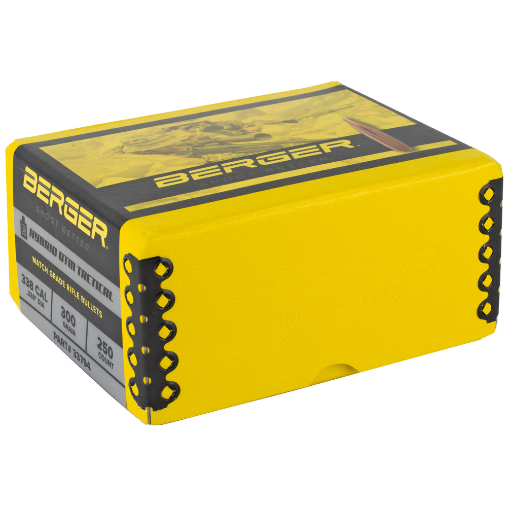 Berger .338 300-Grain Hybrid Tactical 250-Count