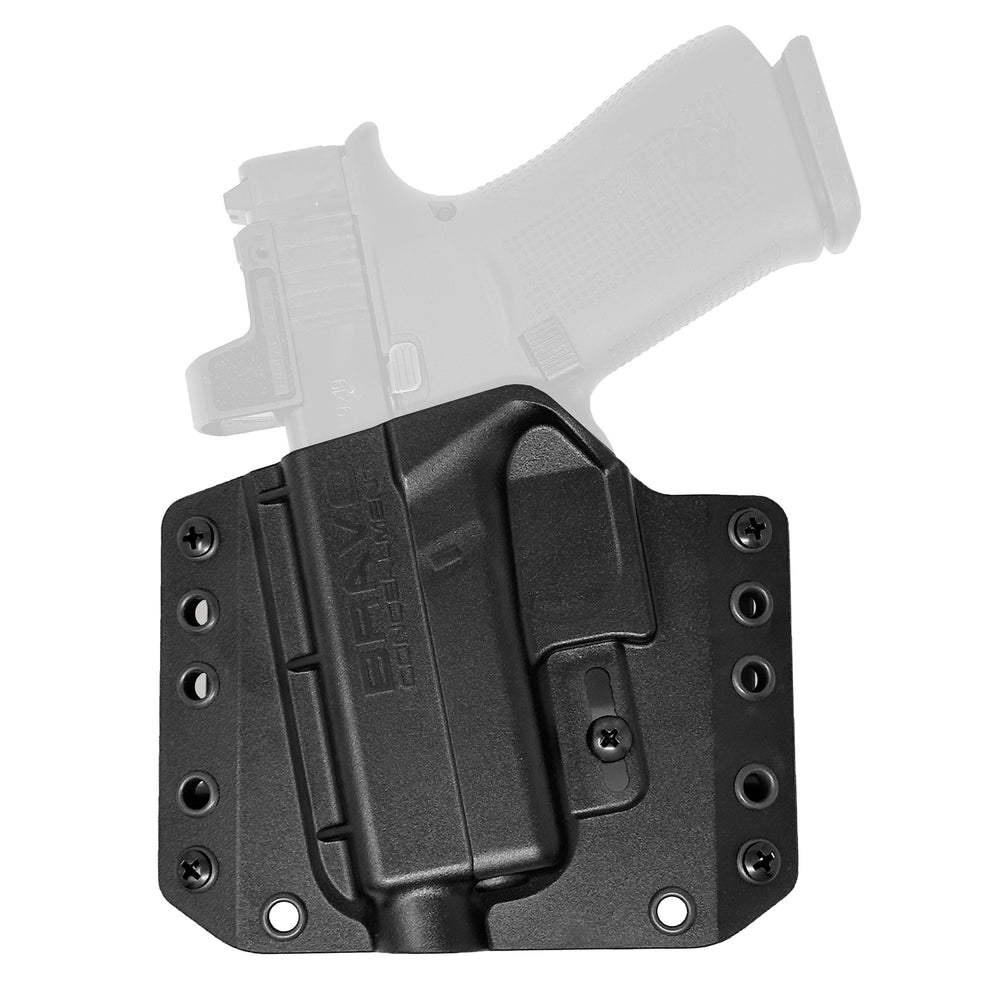 Bravo BCA For Glock 43X MOS OWB Black Left-Hand
