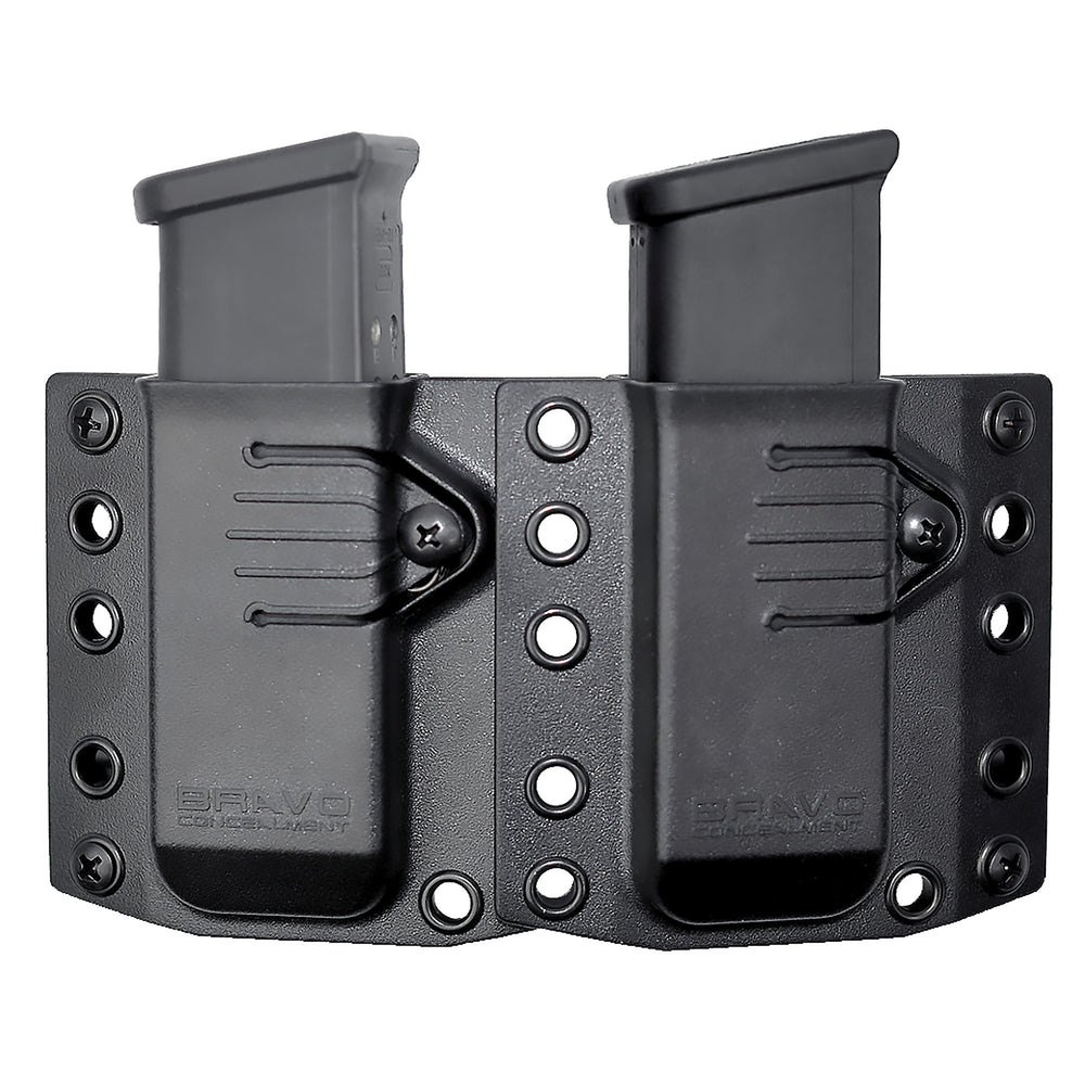 Bravo Double Magazine Pouch For G19/P320 Lge B