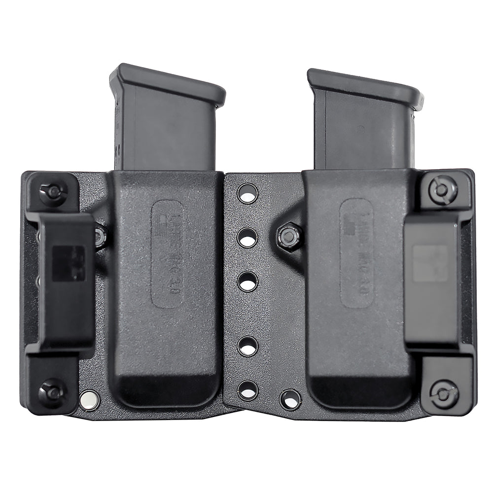 Bravo Double Magazine Pouch For G19/P320 Lge B