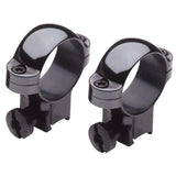 Burris Medium 1 .22 Rings Deluxe Steel Black photo 1
