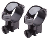 Burris High 1 .22 Rings Steel Black photo 1