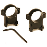 Burris High 1 Zee Rings Black photo 1