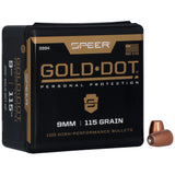 Springfield Gold Dot .355 115-Grain HP 100-Count photo 1
