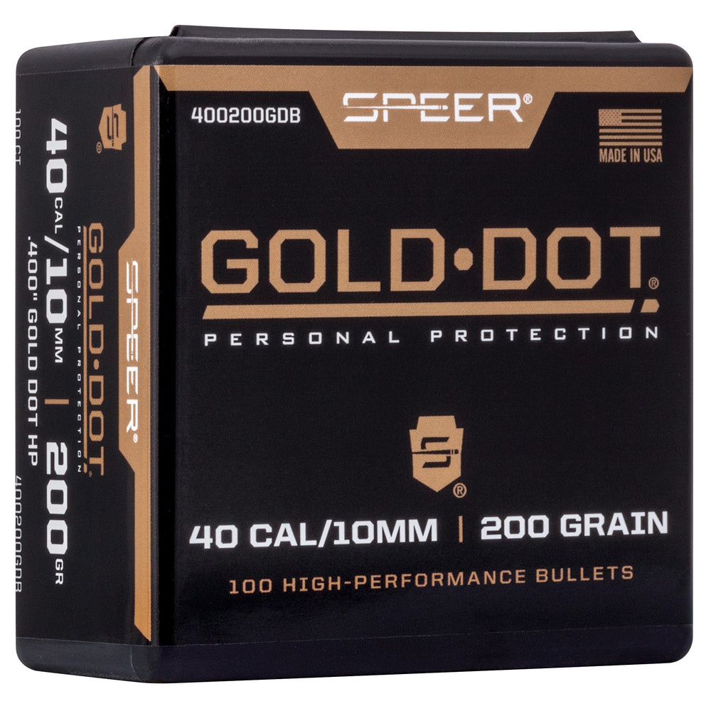 Springfield Gold Dot .400 200-Grain HP 100-Count