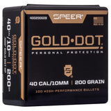 Springfield Gold Dot .400 200-Grain HP 100-Count photo 1