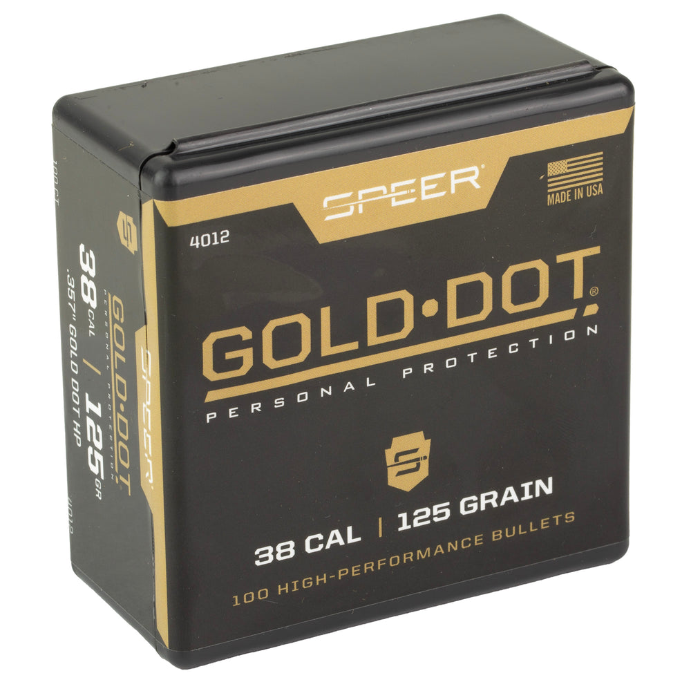 Springfield Gold Dot .357 125-Grain HP 100-Count