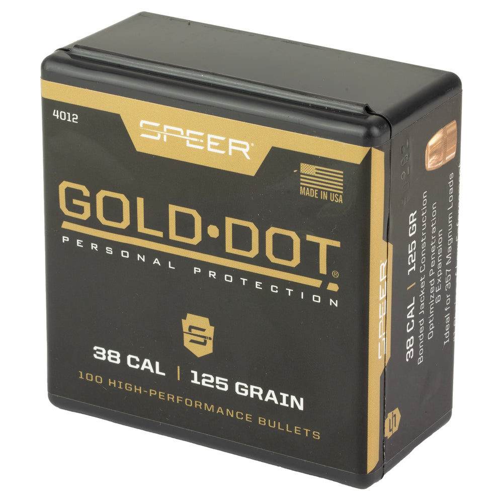 Springfield Gold Dot .357 125-Grain HP 100-Count