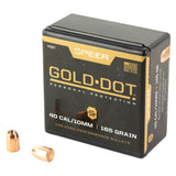 Springfield Gold Dot .400 165-Grain HP 100-Count photo 1