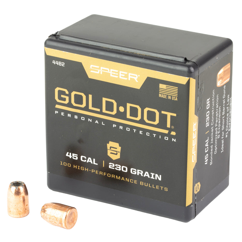 Springfield Gold Dot .451 230-Grain HP SB 100-Count